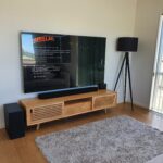Home studio large tv mount